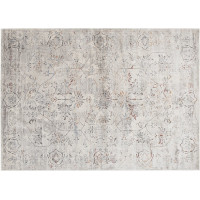 Kusový koberec FEYRUZ Flora - svetlo šedý