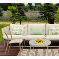 Vodeodolný vankúš JESS Garden 40x60 cm - zelený