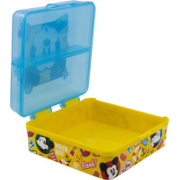 STOR Štvorcový Multi Box na desiatu Mickey Mouse