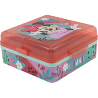 STOR Štvorcový Multi Box na desiatu Minnie Mouse