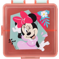 STOR Štvorcový Multi Box na desiatu Minnie Mouse