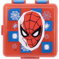STOR Štvorcový Multi Box na desiatu Spiderman