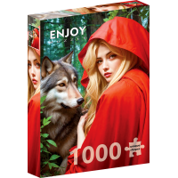 ENJOY Puzzle Červená čiapočka 1000 dielikov