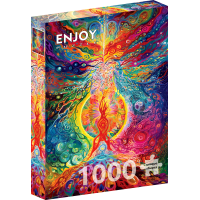 ENJOY Puzzle Epicentrum dúhy 1000 dielikov