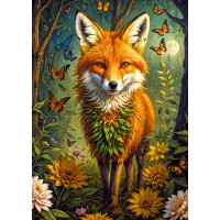ENJOY Puzzle Kúzelná líška 1000 dielikov