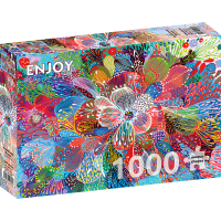 ENJOY Puzzle Kvety revolúcie 1000 dielikov