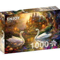 ENJOY Puzzle Labutia pieseň 1000 dielikov