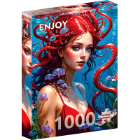 ENJOY Puzzle Morská panna 1000 dielikov
