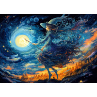ENJOY Puzzle Noc čarodejníc 1000 dielikov