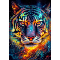 ENJOY Puzzle Odolnosť tigra 1000 dielikov