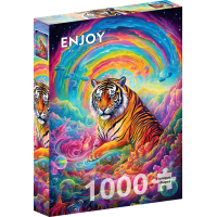 ENJOY Puzzle Tam, kde vládnu tigre 1000 dielikov