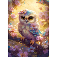 ENJOY Puzzle Roztomilá malá sovička 1000 dielikov