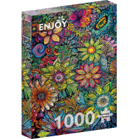ENJOY Puzzle Sila kvetov 1000 dielikov