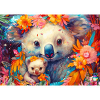 ENJOY Puzzle Maznanie s koalou 1000 dielikov