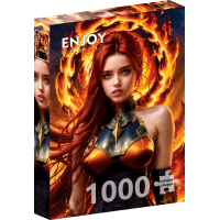 ENJOY Puzzle Živel ohňa 1000 dielikov