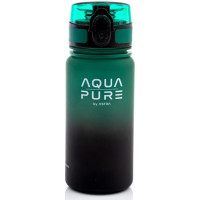 ASTRA Zdravá fľaša na vodu Aqua Pure 400 ml čierno-zelená