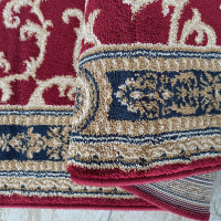 Kusový koberec NOBLE twigs - bordó