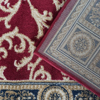 Kusový koberec NOBLE twigs - bordó