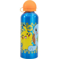 STOR Fľaša na pitie hliníková Pokémon 530 ml