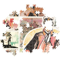 CLEMENTONI Puzzle Corto Maltese: Ďaleká cesta 1000 dielikov