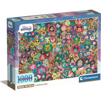 CLEMENTONI Puzzle Impossible Disney placky 1000 dielikov
