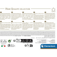 CLEMENTONI Puzzle Impossible Disney placky 1000 dielikov