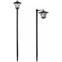 Solárna záhradná lampa - lampáš