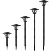 Solárna záhradná lampa - lampáš