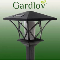 Solárna záhradná lampa - lampáš