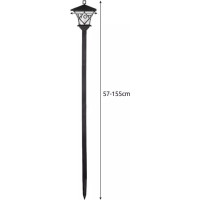 Solárna záhradná lampa - lampáš