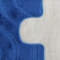 Súprava kúpeľňových predložiek s výrezom TÁŇA - symphony - tmavo modrá