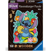 RAVENSBURGER Drevené obrysové puzzle Disney: Stitch 150 dielikov