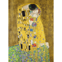 TREFL Drevené puzzle Art: Gustav Klimt - Bozk 200 dielikov