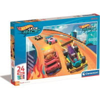 CLEMENTONI Puzzle Hot Wheels MAXI 24 dielikov