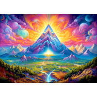 ENJOY Puzzle Pyramídy v lesoch 1000 dielikov