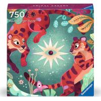 RAVENSBURGER Štvorcové puzzle Art & Soul: Zvieracie sny 750 dielikov