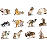 WOODEN CITY Drevené puzzle Mačiatka v Londýne 200 dielikov