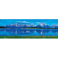 MASTERPIECES Panoramatické puzzle Grand Tetons National Park, Wyoming 1000 dielikov