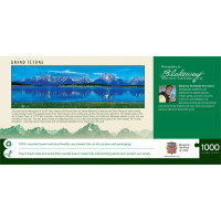 MASTERPIECES Panoramatické puzzle Grand Tetons National Park, Wyoming 1000 dielikov