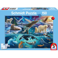 SCHMIDT Puzzle Arktické zvieratá 150 dielikov