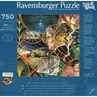 RAVENSBURGER Štvorcové puzzle Art & Soul: Veľký Gatsby 750 dielikov