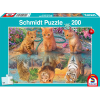 SCHMIDT Puzzle Až vyrastiem 200 dielikov