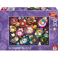 SCHMIDT Puzzle Kávové mačiatka 500 dielikov