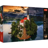 TREFL Puzzle Premium Plus Photo Odyssey: Bledské jazero 1000 dielikov