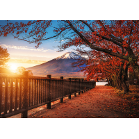 TREFL Puzzle Premium Plus Photo Odyssey: Hora Fuji, Japonsko 1000 dielikov