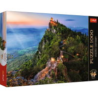 TREFL Puzzle Premium Plus Photo Odyssey: La Cesta, San Maríno 1000 dielikov