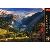 TREFL Puzzle Premium Plus Photo Odyssey: Lauterbrunnen, Švajčiarsko 1000 dielikov
