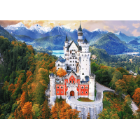 TREFL Puzzle Premium Plus Photo Odyssey: Zámok Neuschwanstein 1000 dielikov