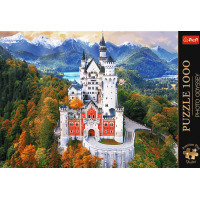 TREFL Puzzle Premium Plus Photo Odyssey: Zámok Neuschwanstein 1000 dielikov