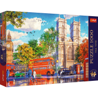 TREFL Puzzle Premium Plus Tea Time: Pohľad na Londýn 1000 dielikov